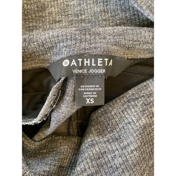 Athleta Venice High Rise Jogger Pants Heather Gray XS Casual - Picture 5 of 14